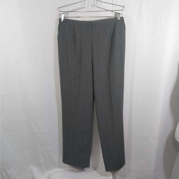 NWT! DUE PER DUE! DOVE GRAY UKTRA TAILIRED 2 PC PANTS & JACKET SUIT! SZ 12 - Picture 6 of 16